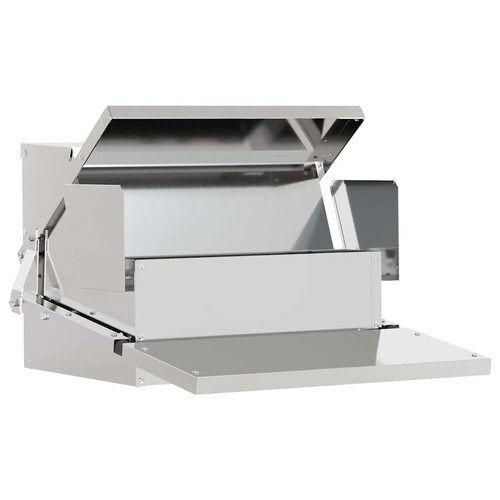 Chicken treadle feeder metal - feeder,