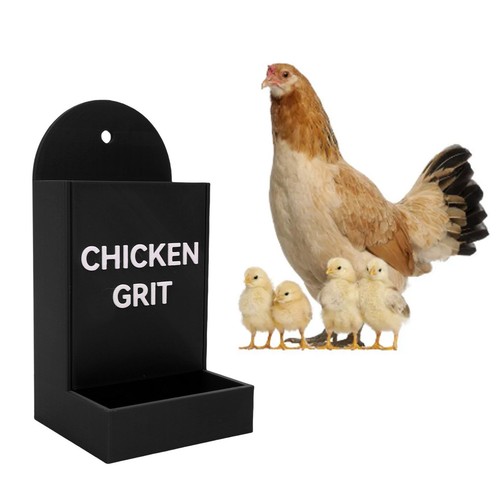 Chicken grit feeder - grit, corner