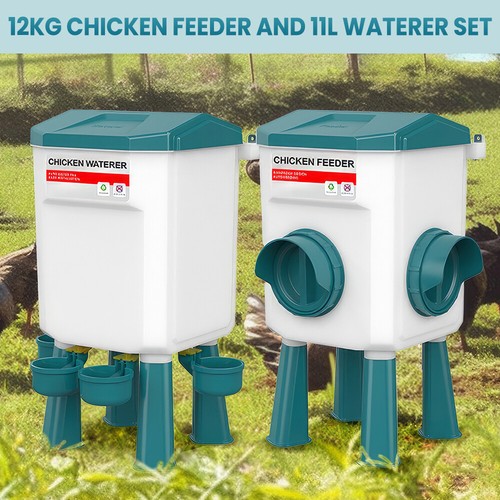 12kg chicken feeder 11l bird - feeder,