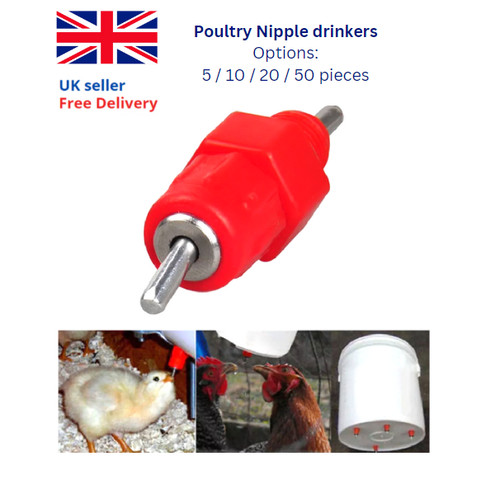 Chicken nipple drinker - nipple, poultry