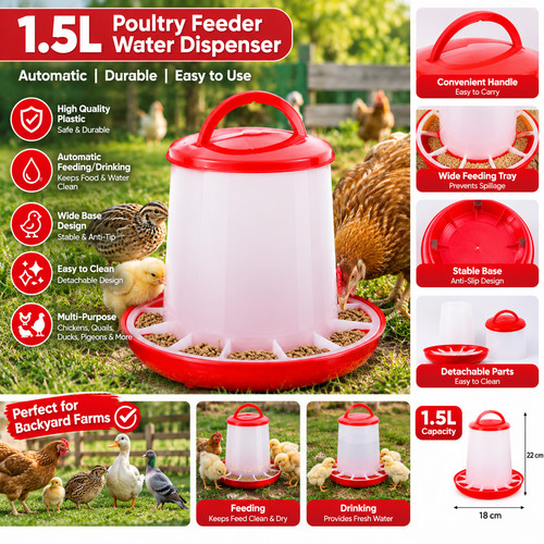 Chicken poultry feeders - feeders, or