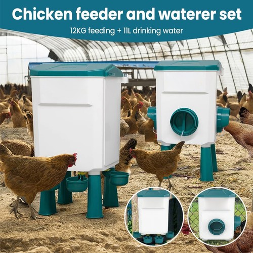 12kg chicken feeder and - chicken, 11l