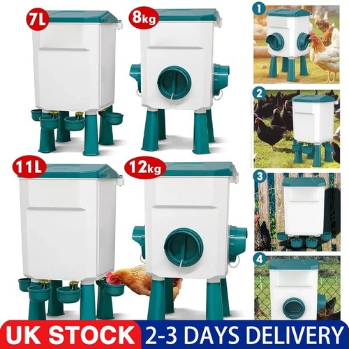 12kg 8kg chicken - 12kg/8kg, feeder