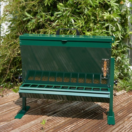 Large 12kg poultry feeder - large,