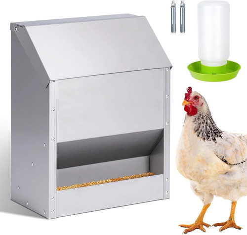 Automatic chicken feeder - automatic,